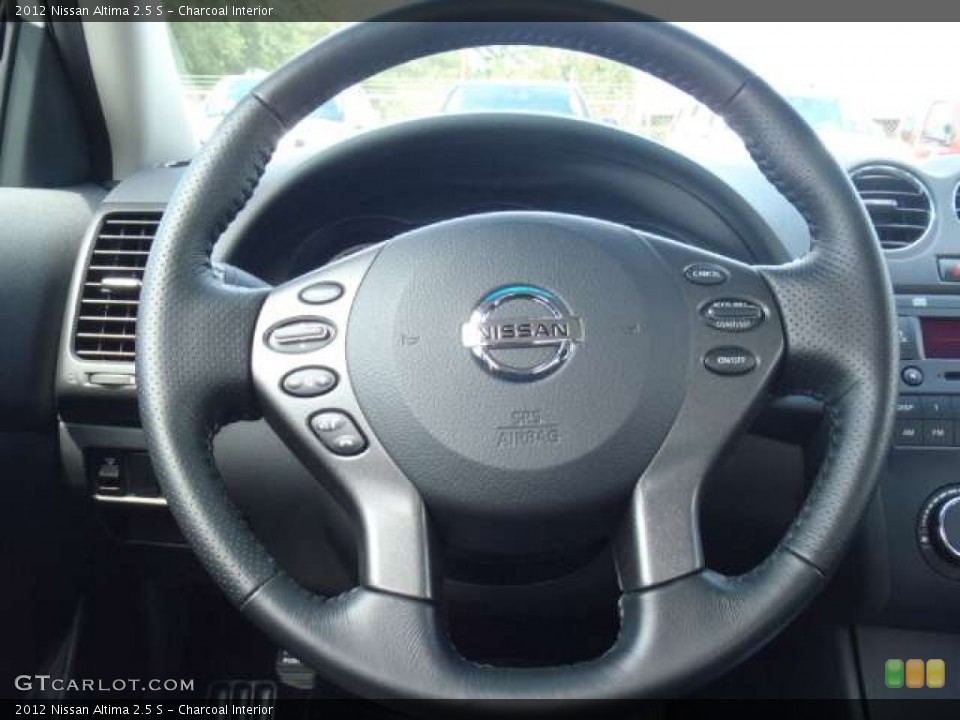 Charcoal Interior Steering Wheel for the 2012 Nissan Altima 2.5 S #53978359