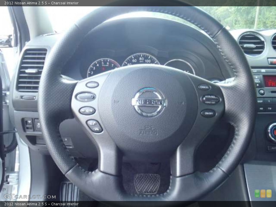 Charcoal Interior Steering Wheel for the 2012 Nissan Altima 2.5 S #53978604