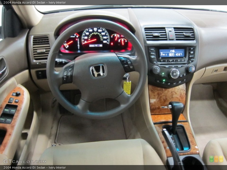 Ivory Interior Dashboard for the 2004 Honda Accord EX Sedan #53978737