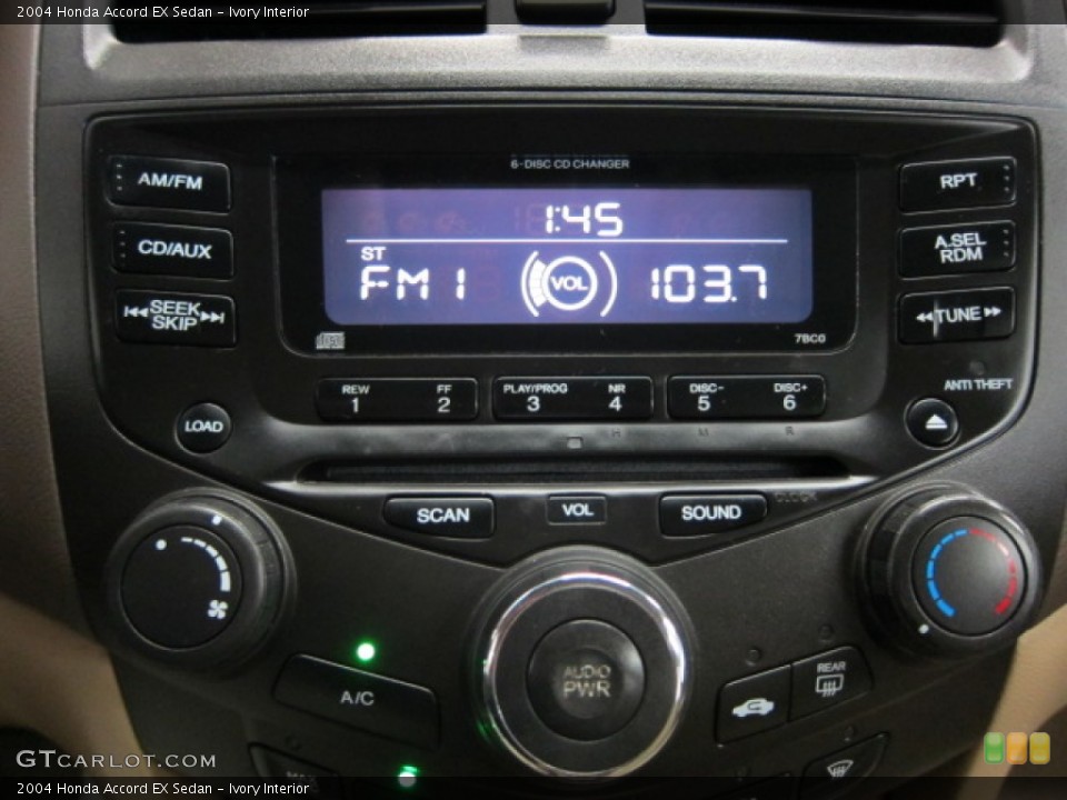 Ivory Interior Controls for the 2004 Honda Accord EX Sedan #53978755