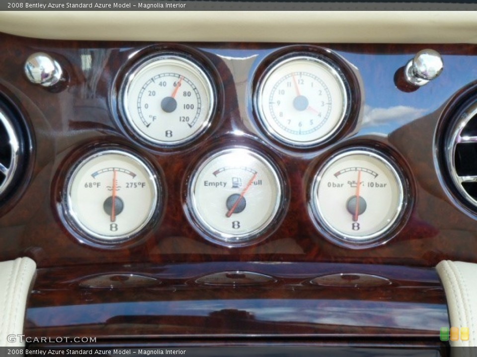 Magnolia Interior Gauges for the 2008 Bentley Azure  #53979583