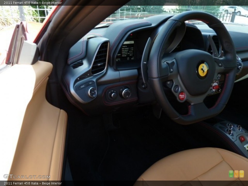 Beige Interior Photo for the 2011 Ferrari 458 Italia #53979883