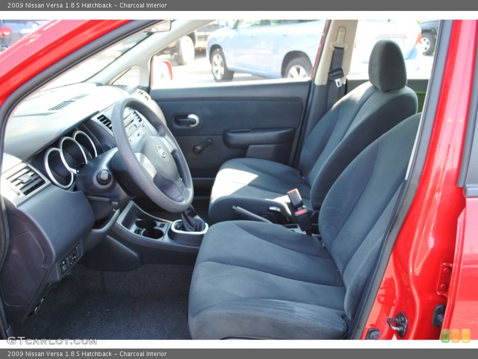 Charcoal Interior Photo for the 2009 Nissan Versa 1.8 S Hatchback #53979976
