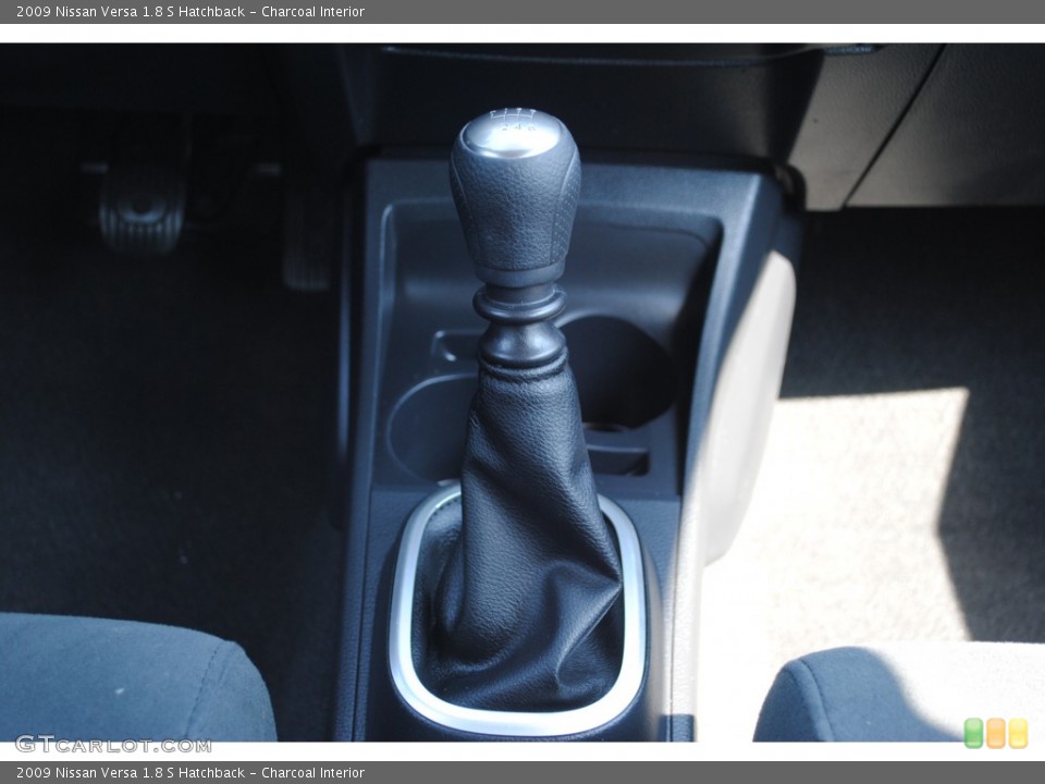 Charcoal Interior Transmission for the 2009 Nissan Versa 1.8 S Hatchback #53979994
