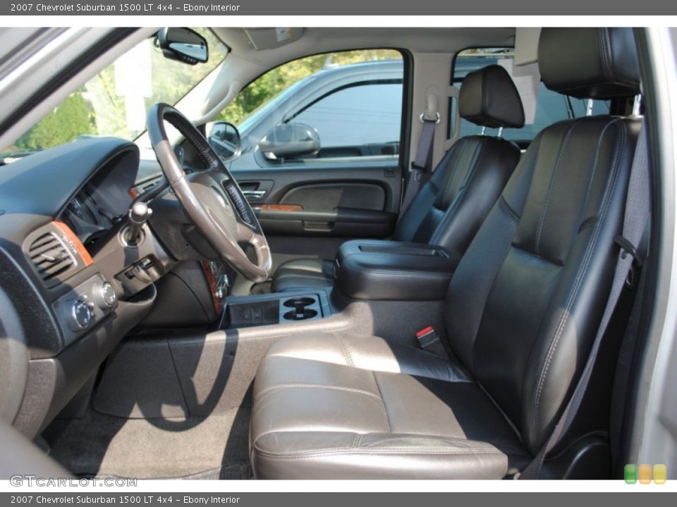 Ebony Interior Photo for the 2007 Chevrolet Suburban 1500 LT 4x4 #53983943