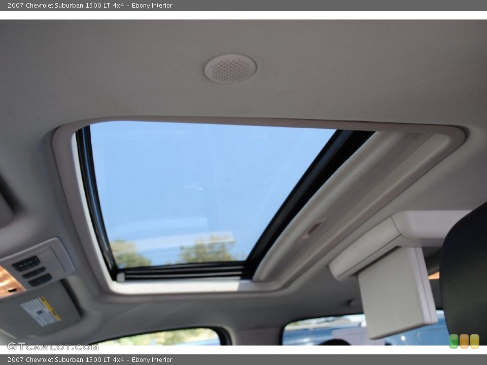 Ebony Interior Sunroof for the 2007 Chevrolet Suburban 1500 LT 4x4 #53983996