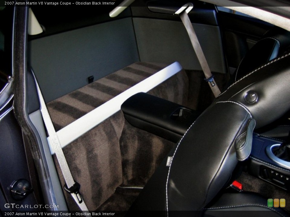 Obsidian Black Interior Photo for the 2007 Aston Martin V8 Vantage Coupe #53984342