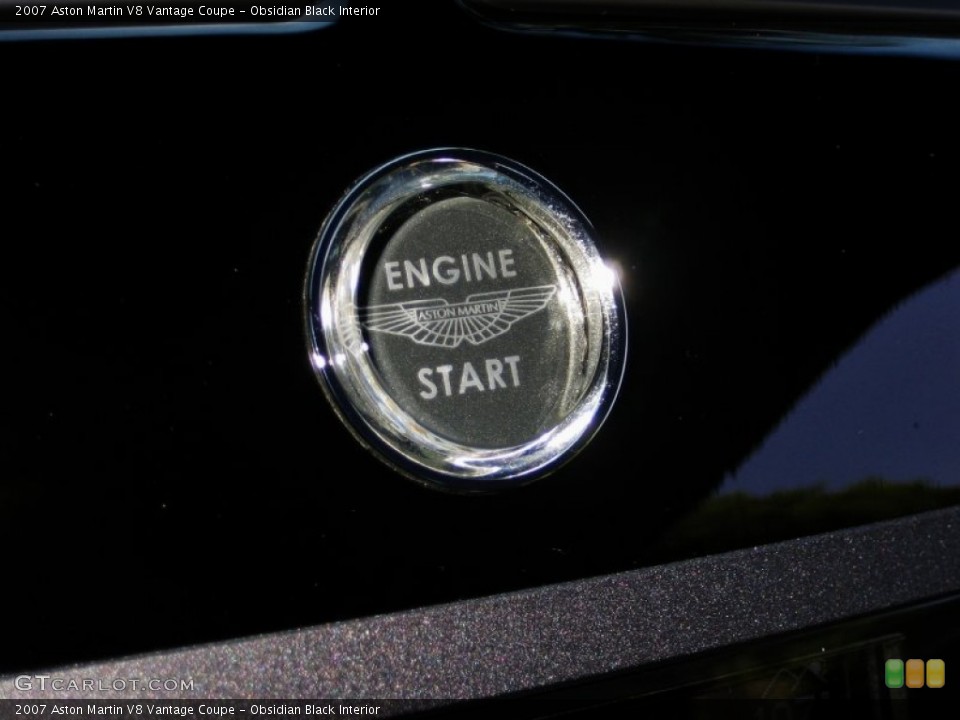 Obsidian Black Interior Controls for the 2007 Aston Martin V8 Vantage Coupe #53984426