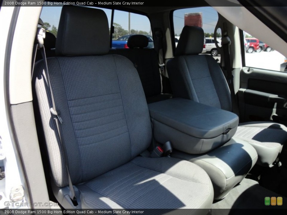 Medium Slate Gray Interior Photo for the 2008 Dodge Ram 1500 Big Horn Edition Quad Cab #53985281