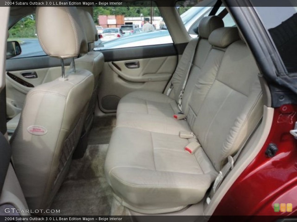 Beige Interior Photo for the 2004 Subaru Outback 3.0 L.L.Bean Edition Wagon #53985532