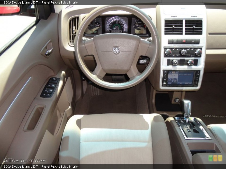 Pastel Pebble Beige Interior Dashboard for the 2009 Dodge Journey SXT #53985673