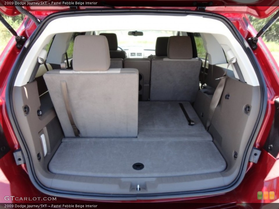 Pastel Pebble Beige Interior Trunk for the 2009 Dodge Journey SXT #53985680