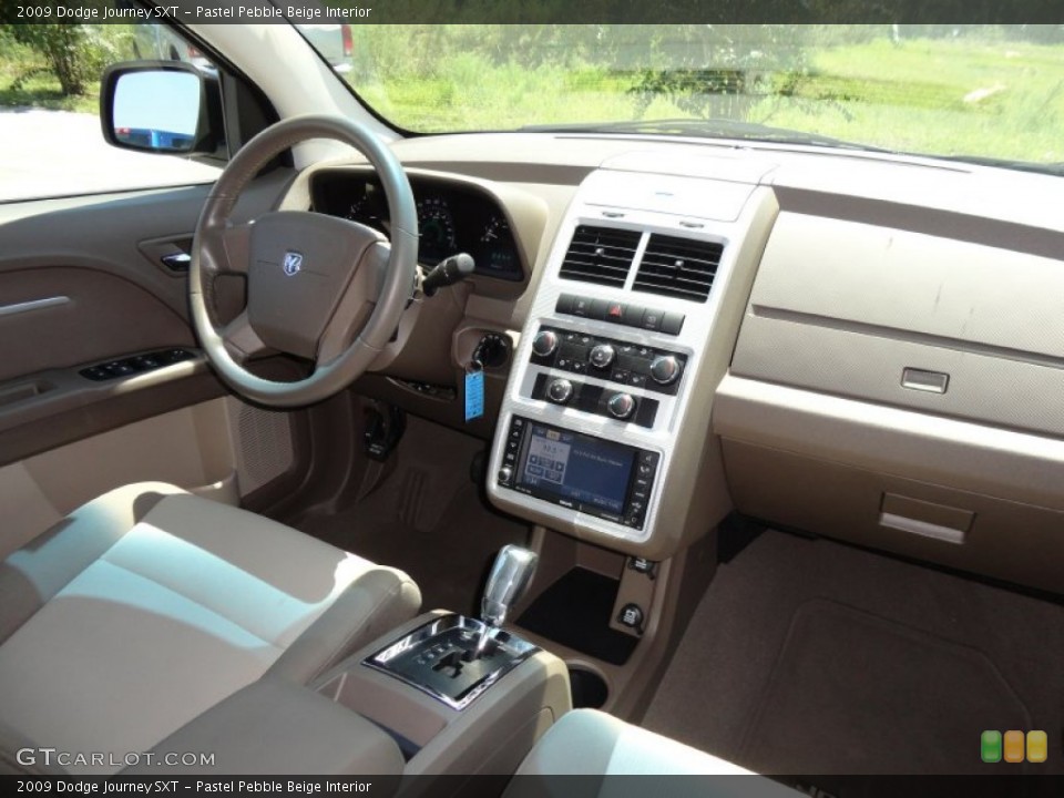 Pastel Pebble Beige Interior Dashboard for the 2009 Dodge Journey SXT #53985728