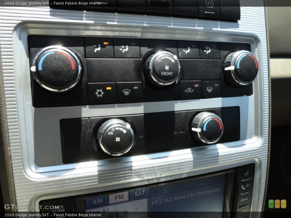 Pastel Pebble Beige Interior Controls for the 2009 Dodge Journey SXT #53985860