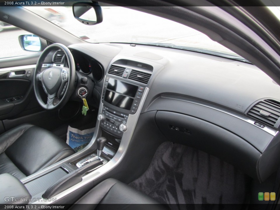Ebony Interior Dashboard for the 2008 Acura TL 3.2 #53985890