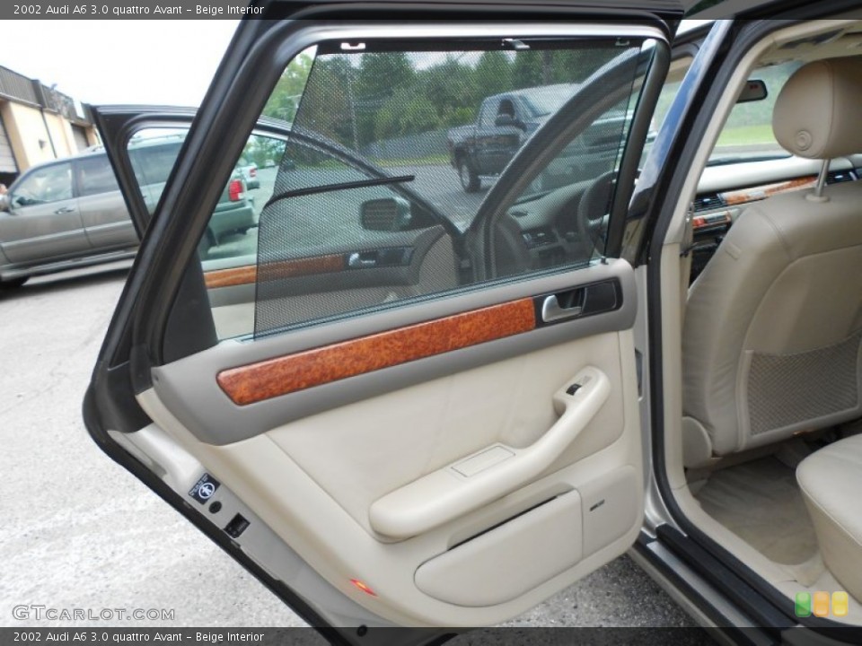 Beige Interior Door Panel for the 2002 Audi A6 3.0 quattro Avant #53985923