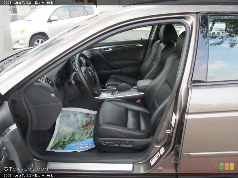 Ebony Interior Photo for the 2008 Acura TL 3.2 #53986001