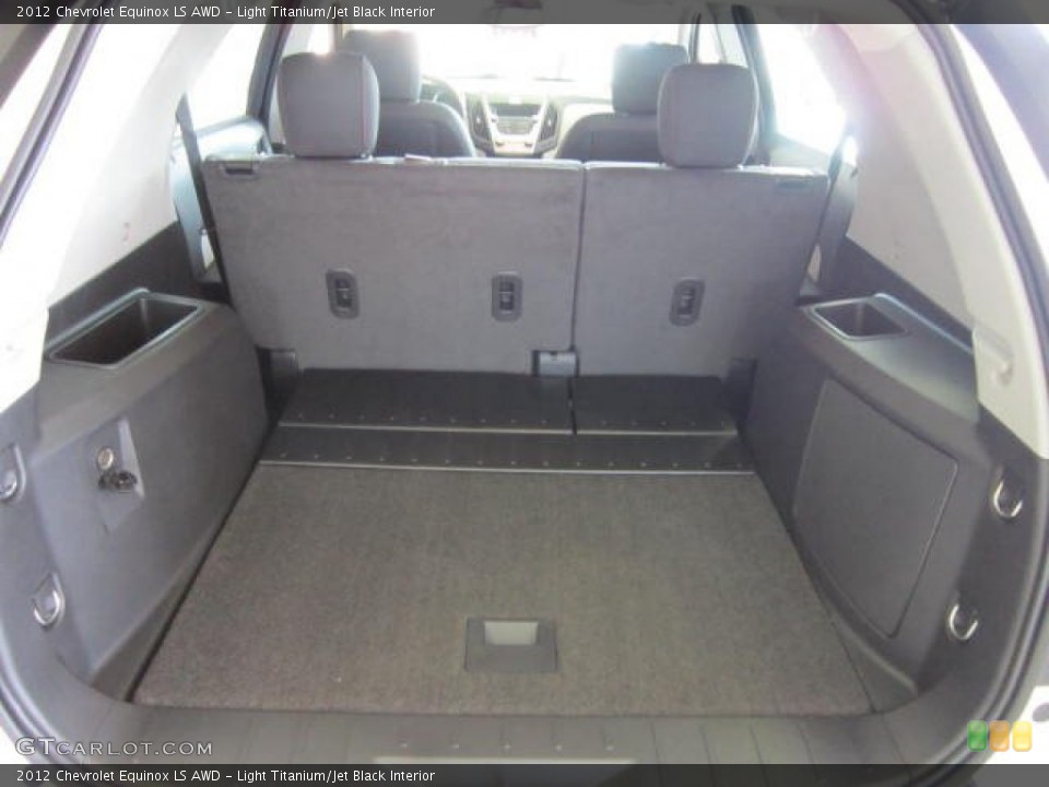 Light Titanium/Jet Black Interior Trunk for the 2012 Chevrolet Equinox LS AWD #53987200