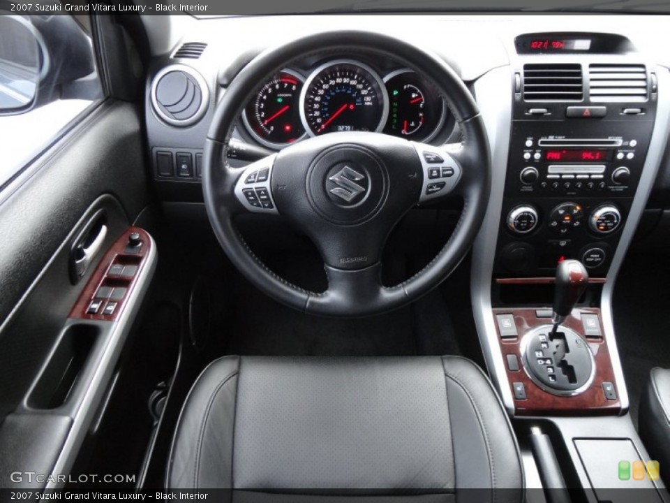 Black Interior Dashboard for the 2007 Suzuki Grand Vitara Luxury #53988235