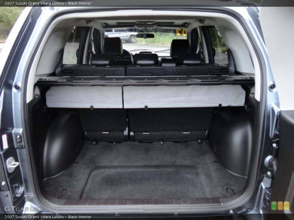 Black Interior Trunk for the 2007 Suzuki Grand Vitara Luxury #53988242