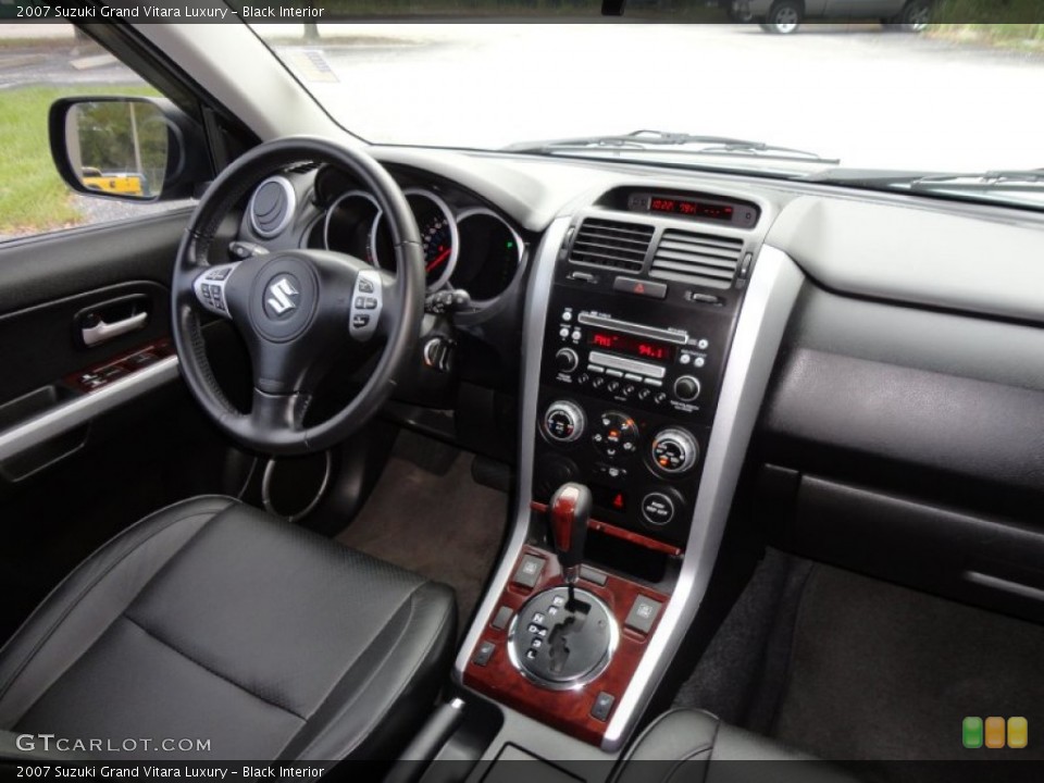 Black Interior Dashboard for the 2007 Suzuki Grand Vitara Luxury #53988292