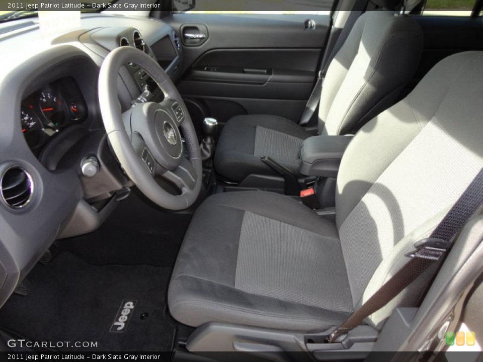 Dark Slate Gray Interior Photo for the 2011 Jeep Patriot Latitude #53988493