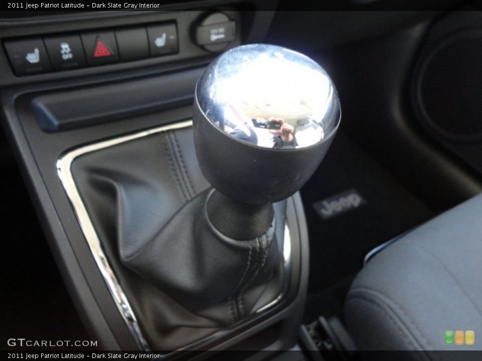 Dark Slate Gray Interior Transmission for the 2011 Jeep Patriot Latitude #53988712