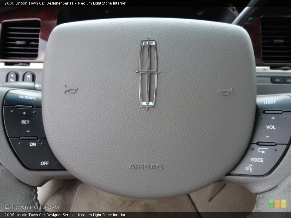 Medium Light Stone Interior Controls for the 2006 Lincoln Town Car Designer Series #53989943