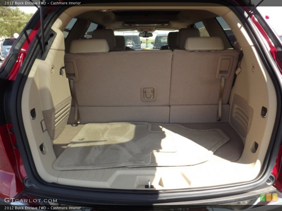 Cashmere Interior Trunk for the 2012 Buick Enclave FWD #53990369