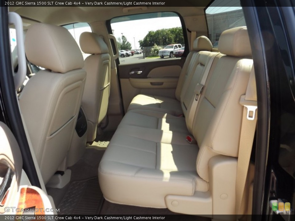 Very Dark Cashmere/Light Cashmere Interior Photo for the 2012 GMC Sierra 1500 SLT Crew Cab 4x4 #53990519