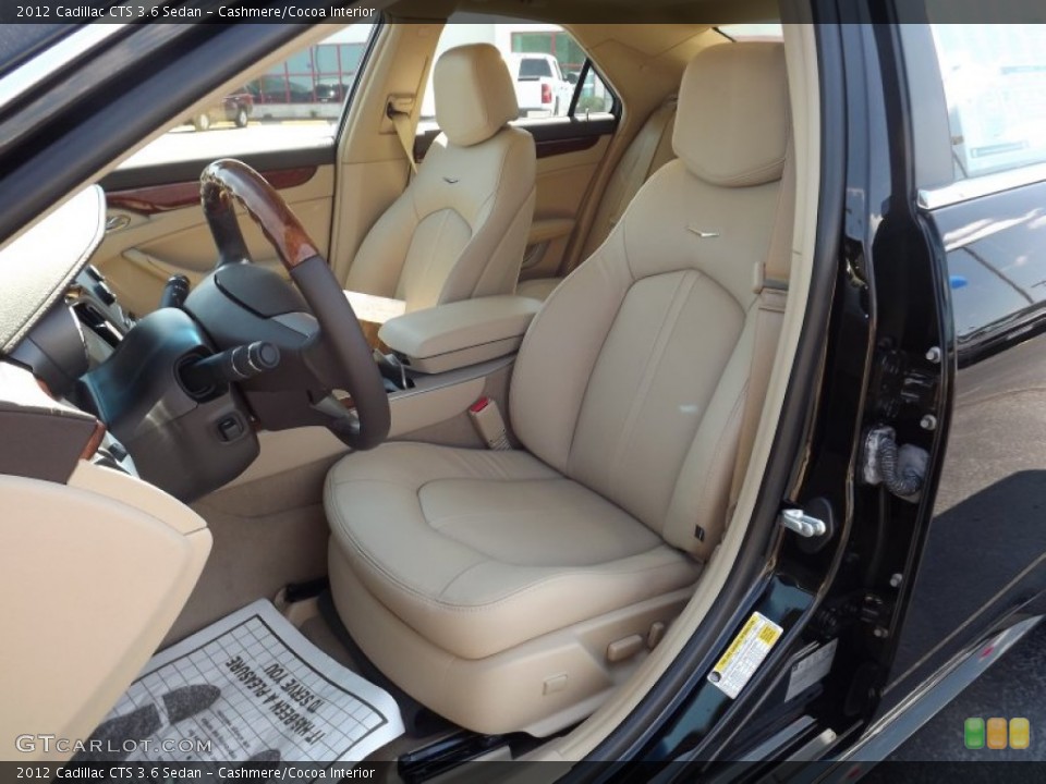 Cashmere/Cocoa Interior Photo for the 2012 Cadillac CTS 3.6 Sedan #53991404
