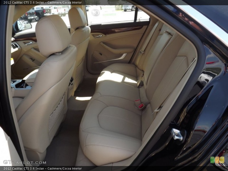 Cashmere/Cocoa Interior Photo for the 2012 Cadillac CTS 3.6 Sedan #53991414