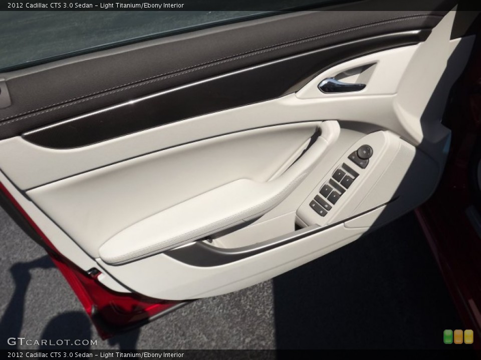 Light Titanium/Ebony Interior Door Panel for the 2012 Cadillac CTS 3.0 Sedan #53991759