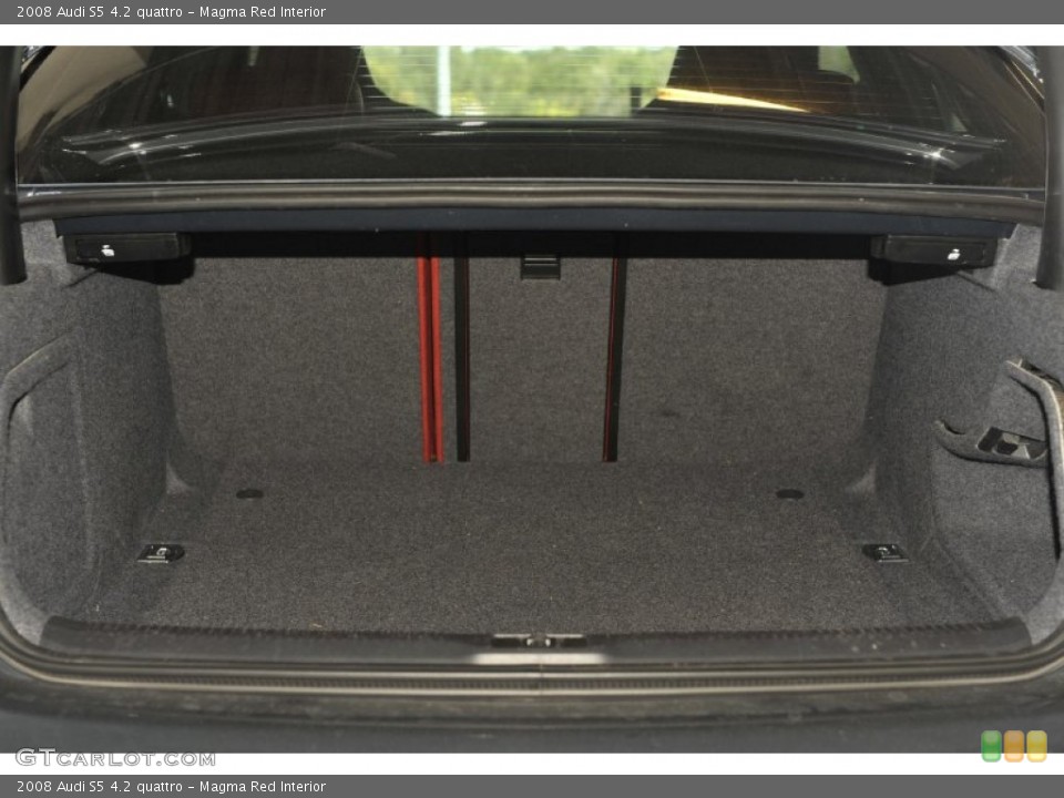 Magma Red Interior Trunk for the 2008 Audi S5 4.2 quattro #53993090