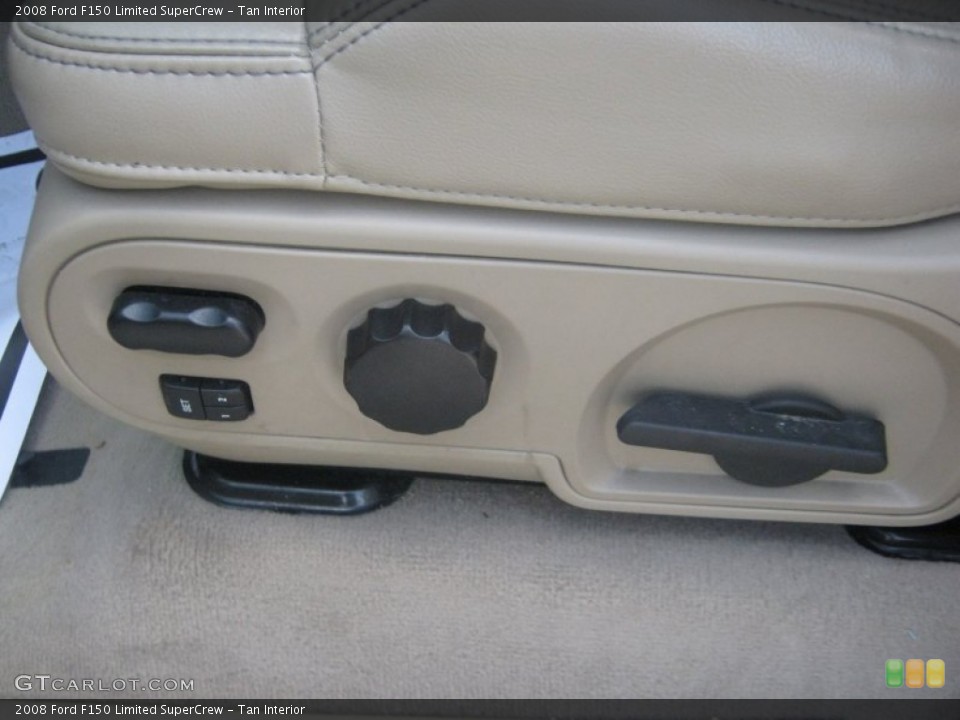 Tan Interior Controls for the 2008 Ford F150 Limited SuperCrew #53994455
