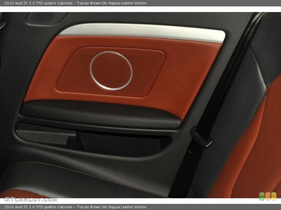 Tuscan Brown Silk Nappa Leather Interior Photo for the 2010 Audi S5 3.0 TFSI quattro Cabriolet #53995088
