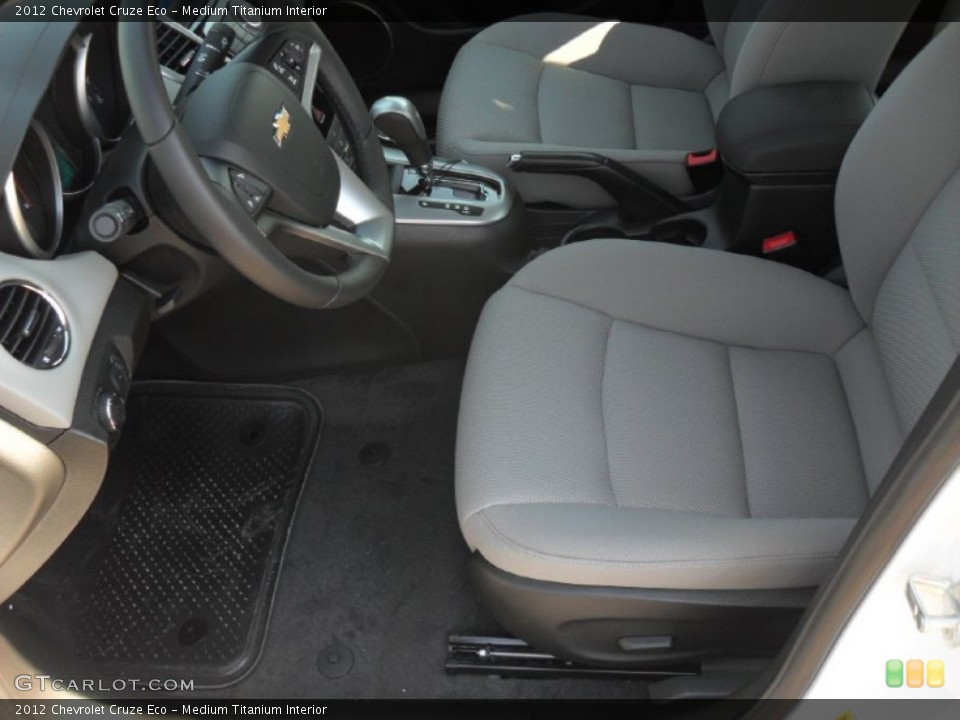 Medium Titanium Interior Photo for the 2012 Chevrolet Cruze Eco #53997119