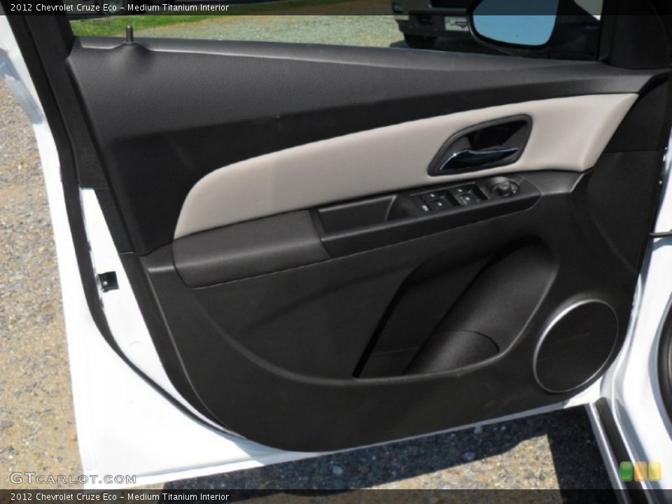 Medium Titanium Interior Door Panel for the 2012 Chevrolet Cruze Eco #53997128