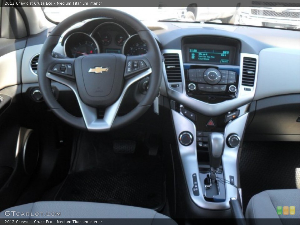 Medium Titanium Interior Dashboard for the 2012 Chevrolet Cruze Eco #53997185
