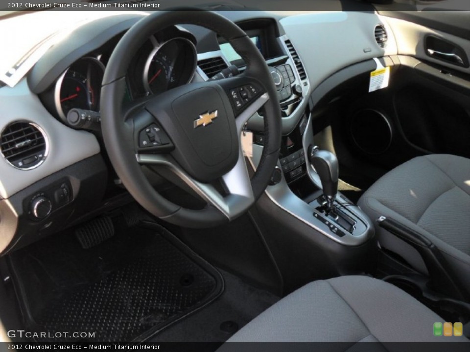 Medium Titanium Interior Prime Interior for the 2012 Chevrolet Cruze Eco #53997269