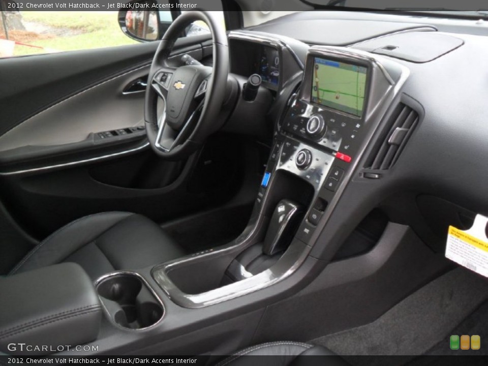 Jet Black/Dark Accents Interior Dashboard for the 2012 Chevrolet Volt Hatchback #53997694