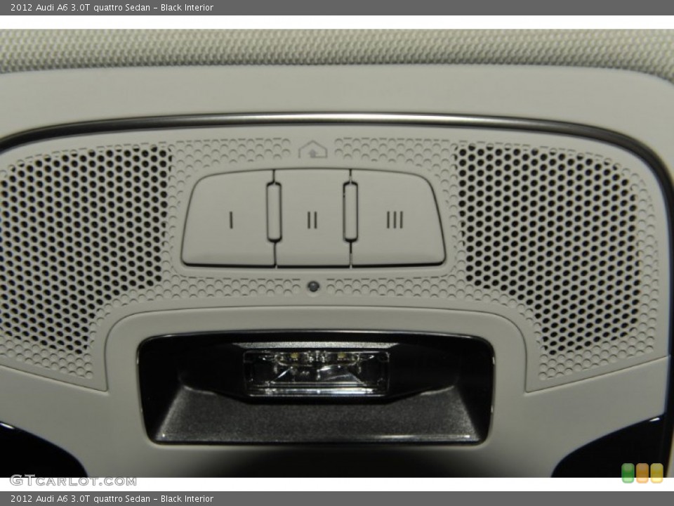 Black Interior Controls for the 2012 Audi A6 3.0T quattro Sedan #53997830