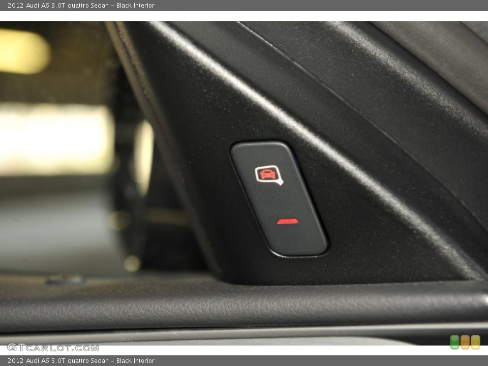 Black Interior Controls for the 2012 Audi A6 3.0T quattro Sedan #53997995