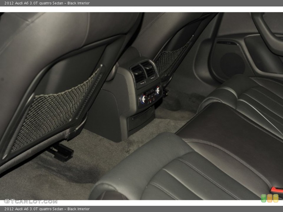 Black Interior Photo for the 2012 Audi A6 3.0T quattro Sedan #53998034