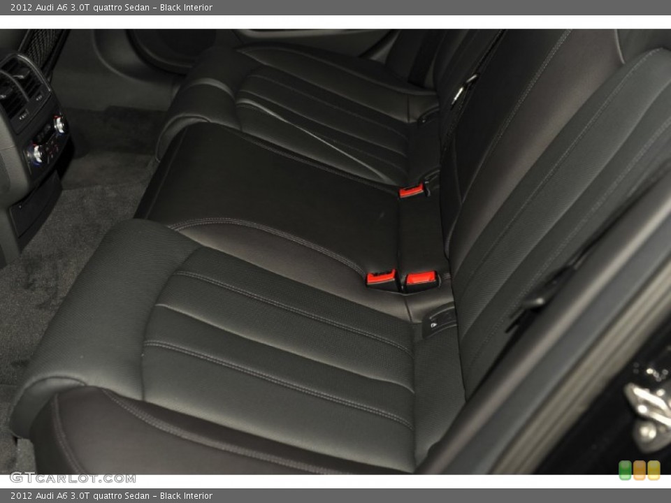 Black Interior Photo for the 2012 Audi A6 3.0T quattro Sedan #53998043