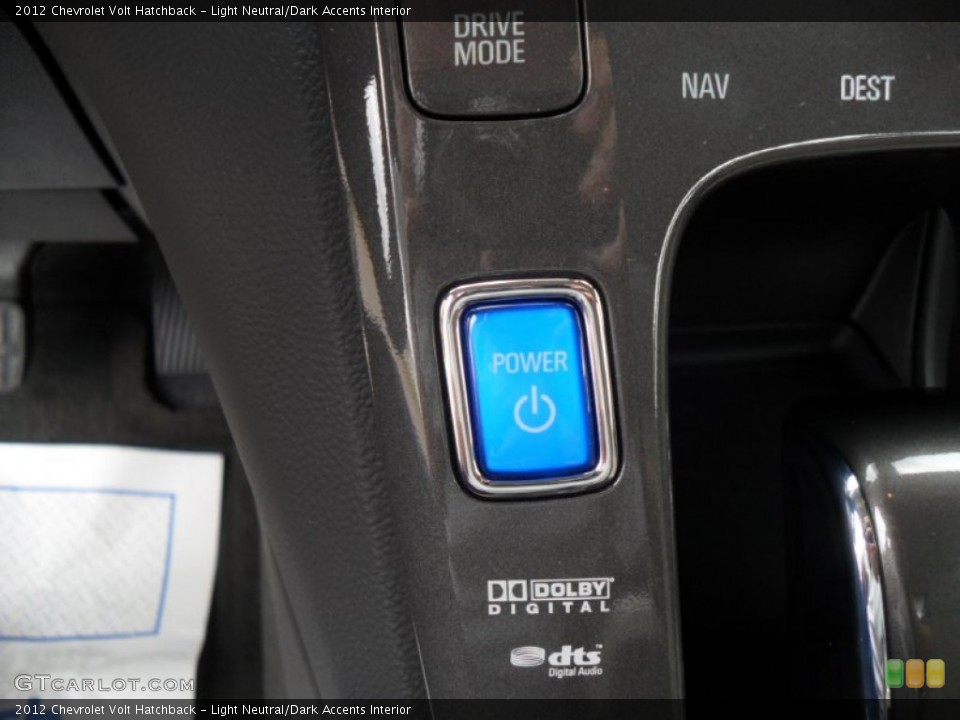 Light Neutral/Dark Accents Interior Controls for the 2012 Chevrolet Volt Hatchback #53998083