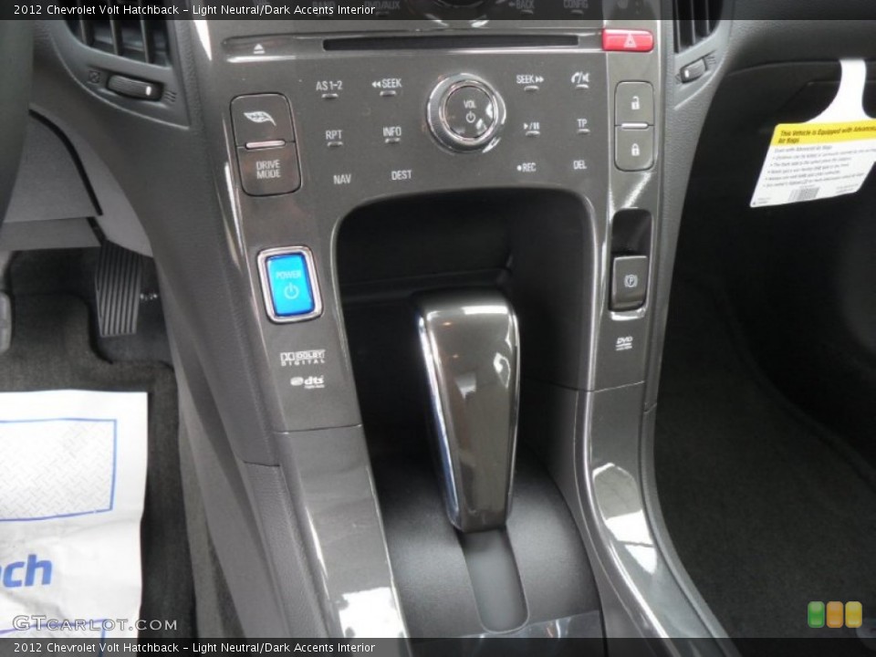 Light Neutral/Dark Accents Interior Transmission for the 2012 Chevrolet Volt Hatchback #53998091