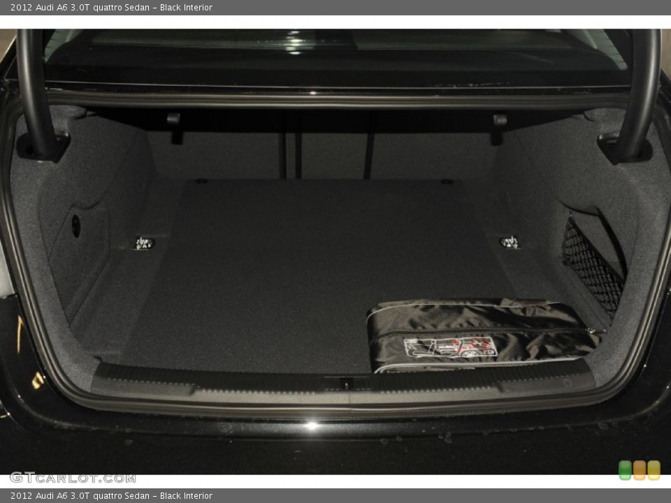 Black Interior Trunk for the 2012 Audi A6 3.0T quattro Sedan #53998094