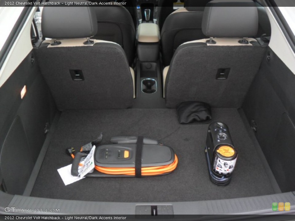 Light Neutral/Dark Accents Interior Trunk for the 2012 Chevrolet Volt Hatchback #53998150