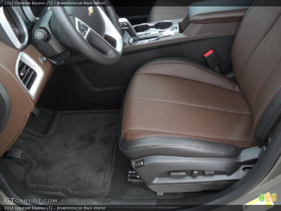 Brownstone/Jet Black Interior Photo for the 2012 Chevrolet Equinox LTZ #53998321